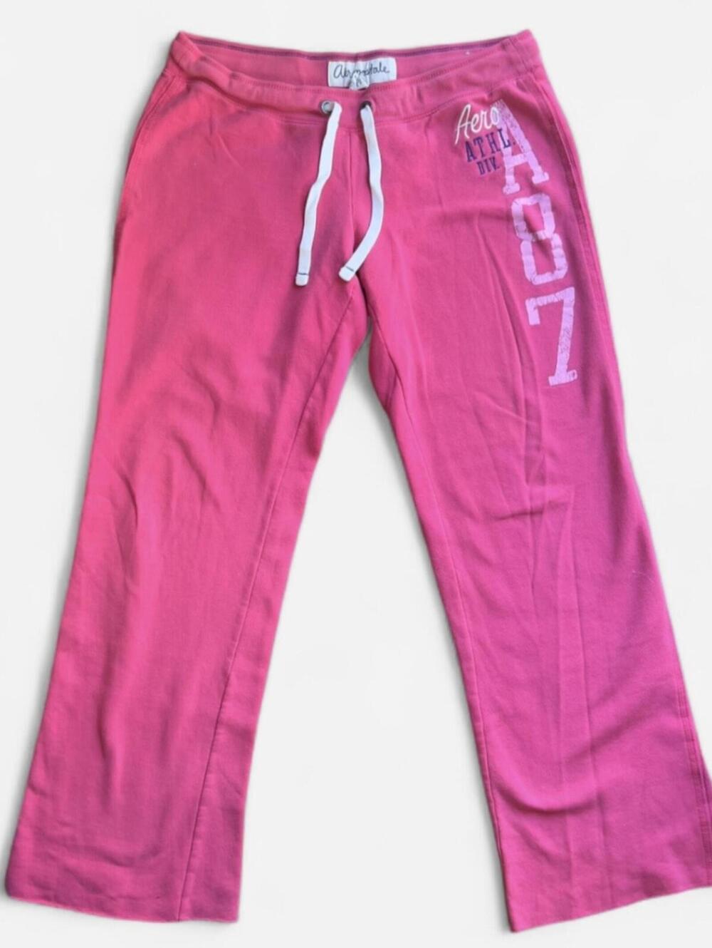 Aeropostale Y2K Hot Pink Mid Rise Sweatpants